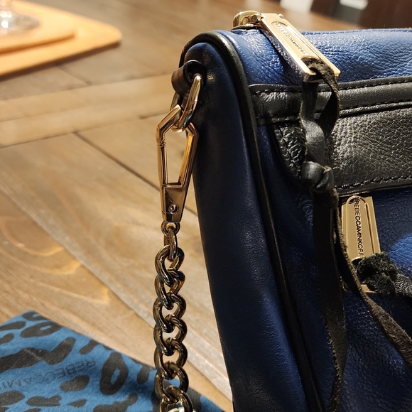 Rebecca Minkoff Electric Blue Mini Mac Bag - Picture 4 of 15